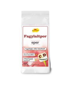 Tejszínes eper fagylaltpor 250 g