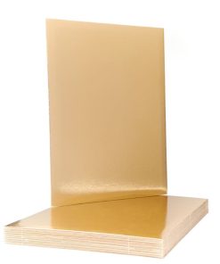 Arany téglalap alátét 1 db