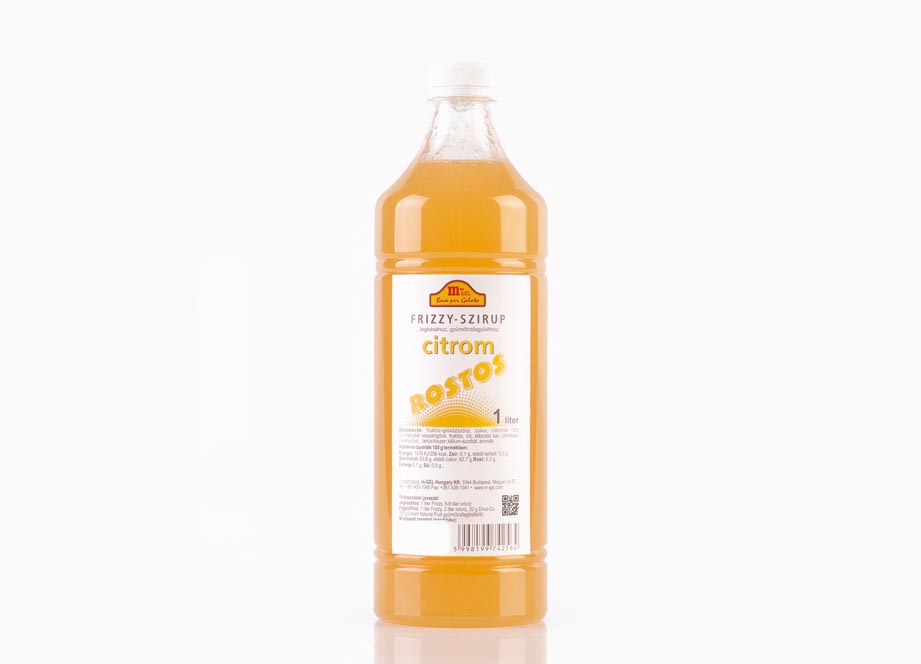 Frizzy Citrom rostos szirup 1 l