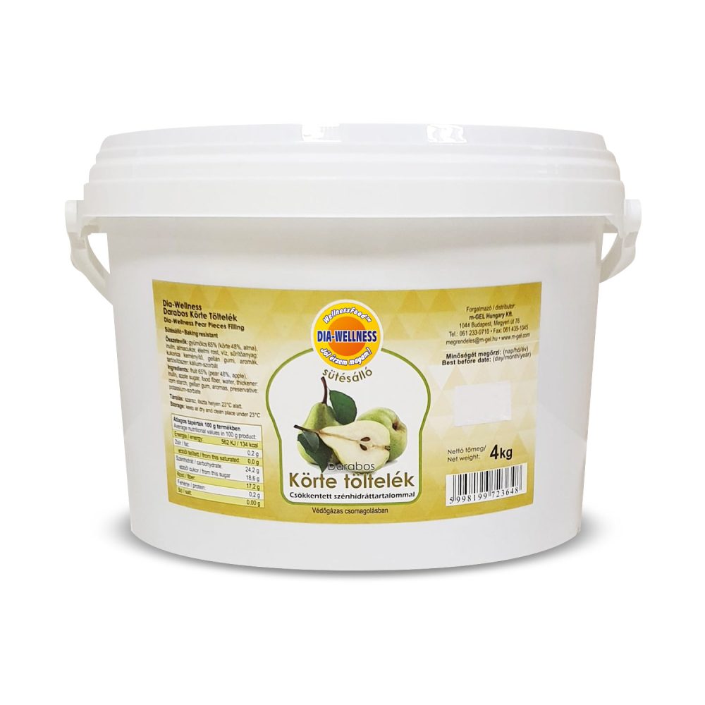 Dia-wellness körte töltelék 4 kg