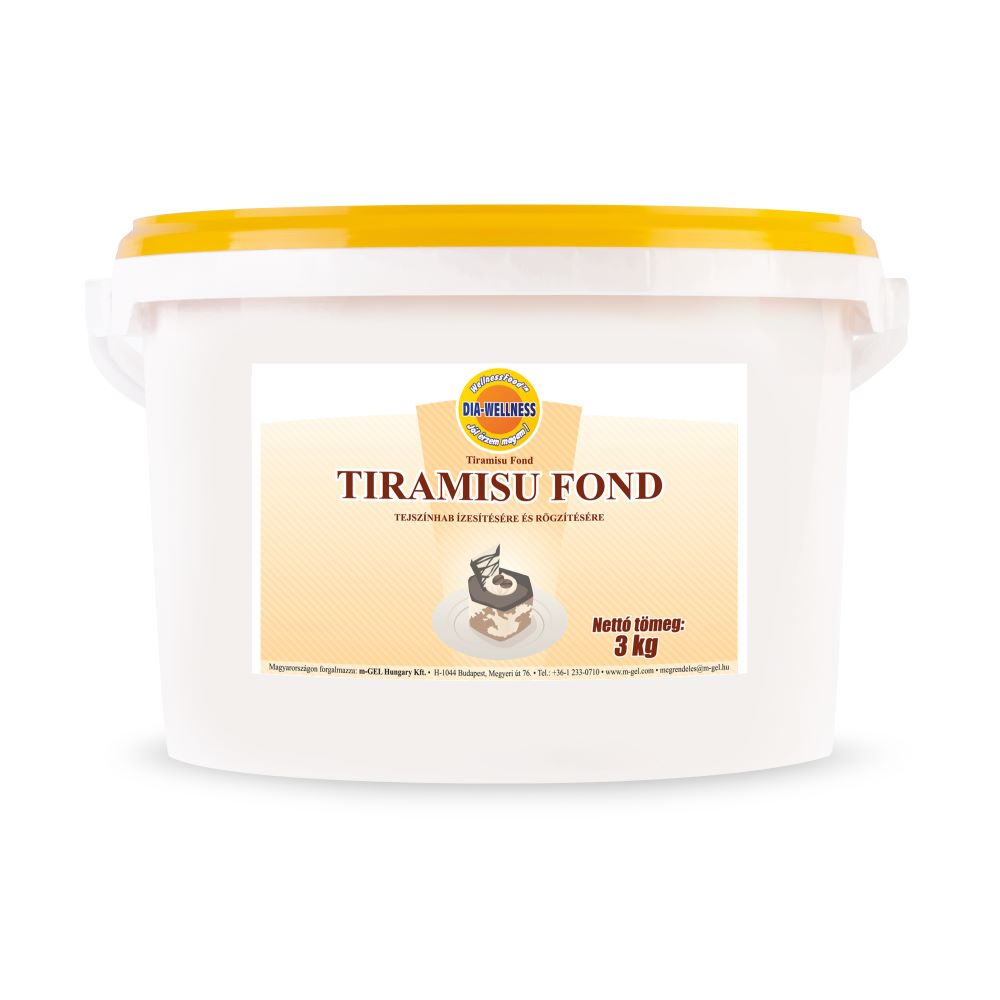 DIA-WELLNESS TIRAMISU FOND 3 kg