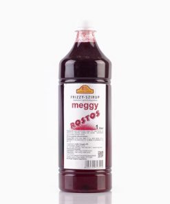 Frizzy meggy ízű rostos szirup 1 l