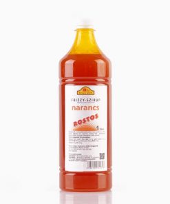 Frizzy Narancs ízű rostos szirup 1 l