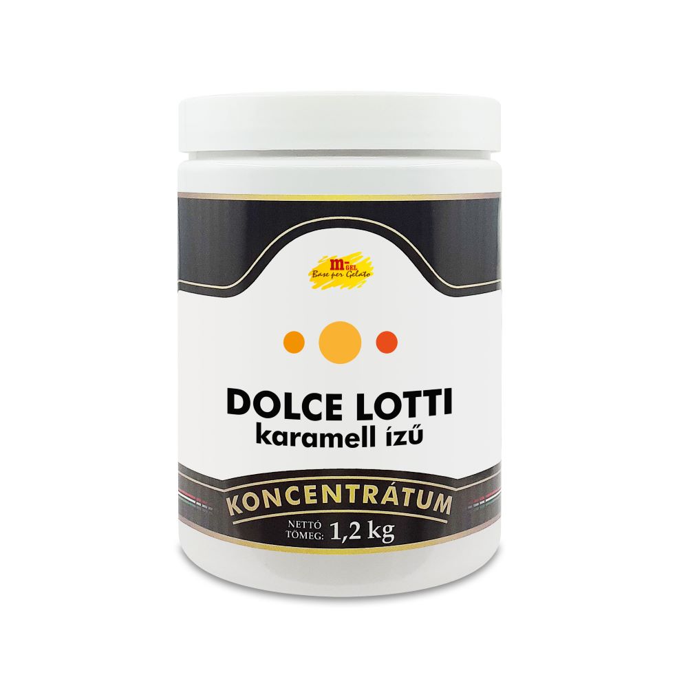 Dolce Lotti karamell ízű koncentrátum 1,2 kg