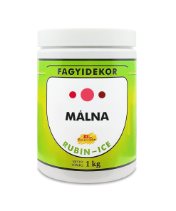 Rubin-ice málna fagylaltbevonó