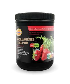 Kollagénes italpor epres-matcha ízű