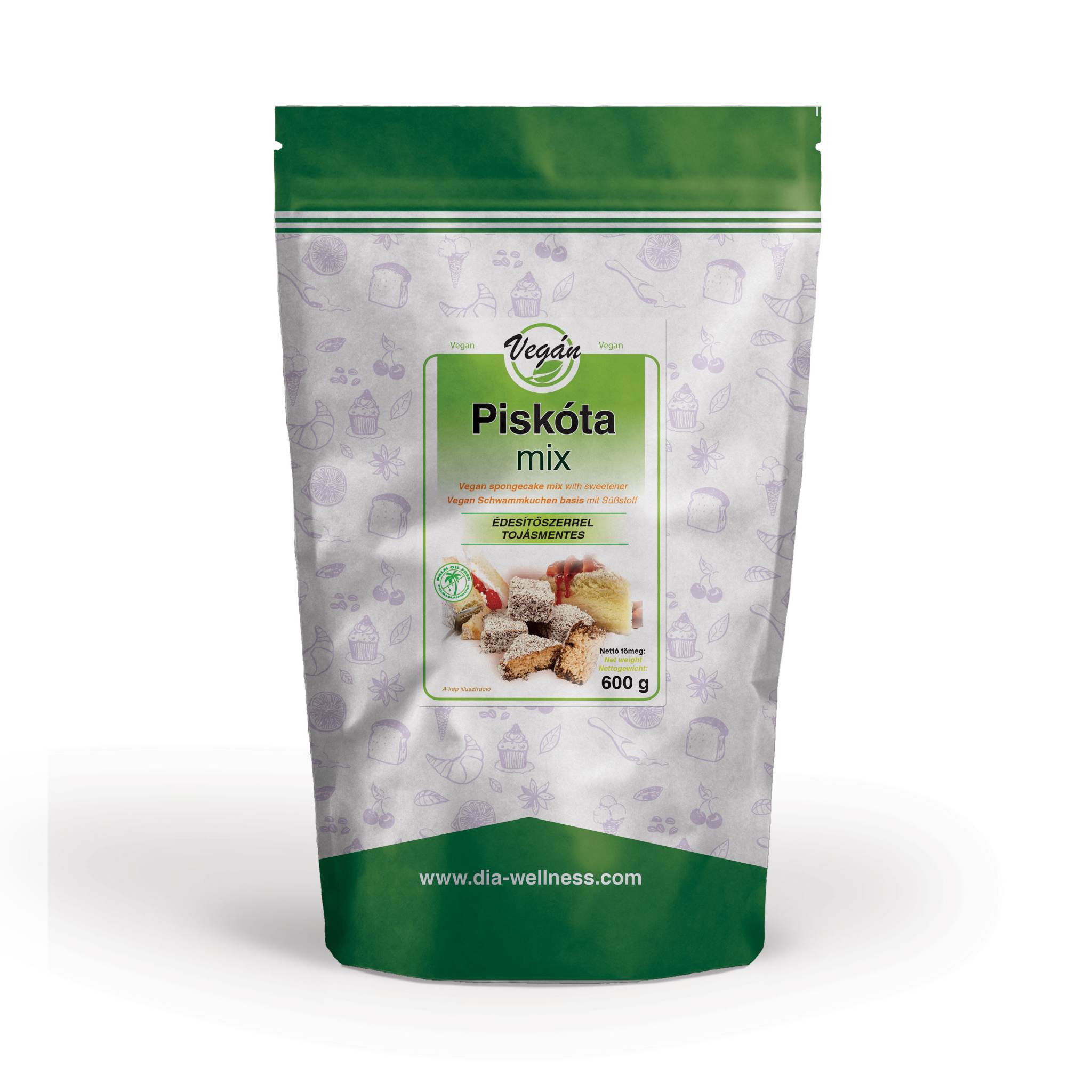 GM Vegán piskóta mix