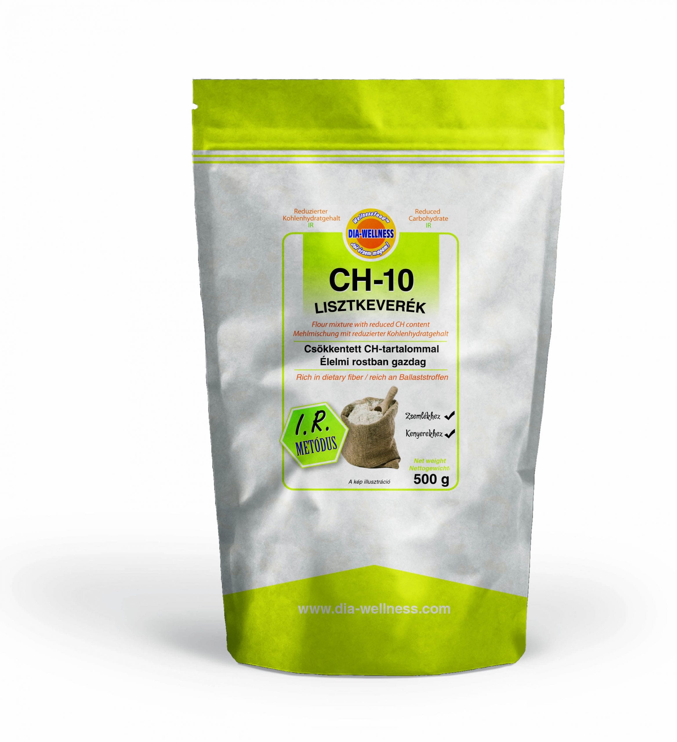 Dia-Wellness CH-10 lisztkeverék 500 gramm