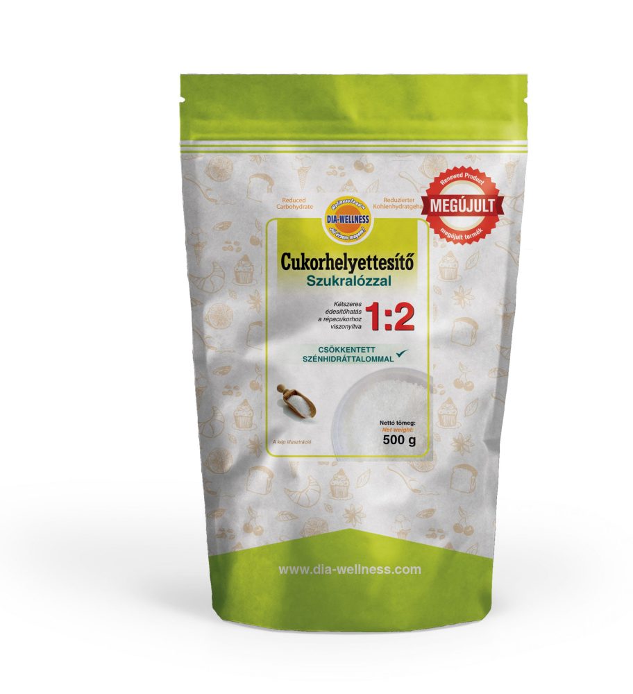 Maltit mentes Dia-wellness cukorhelyettesítő 1:2
