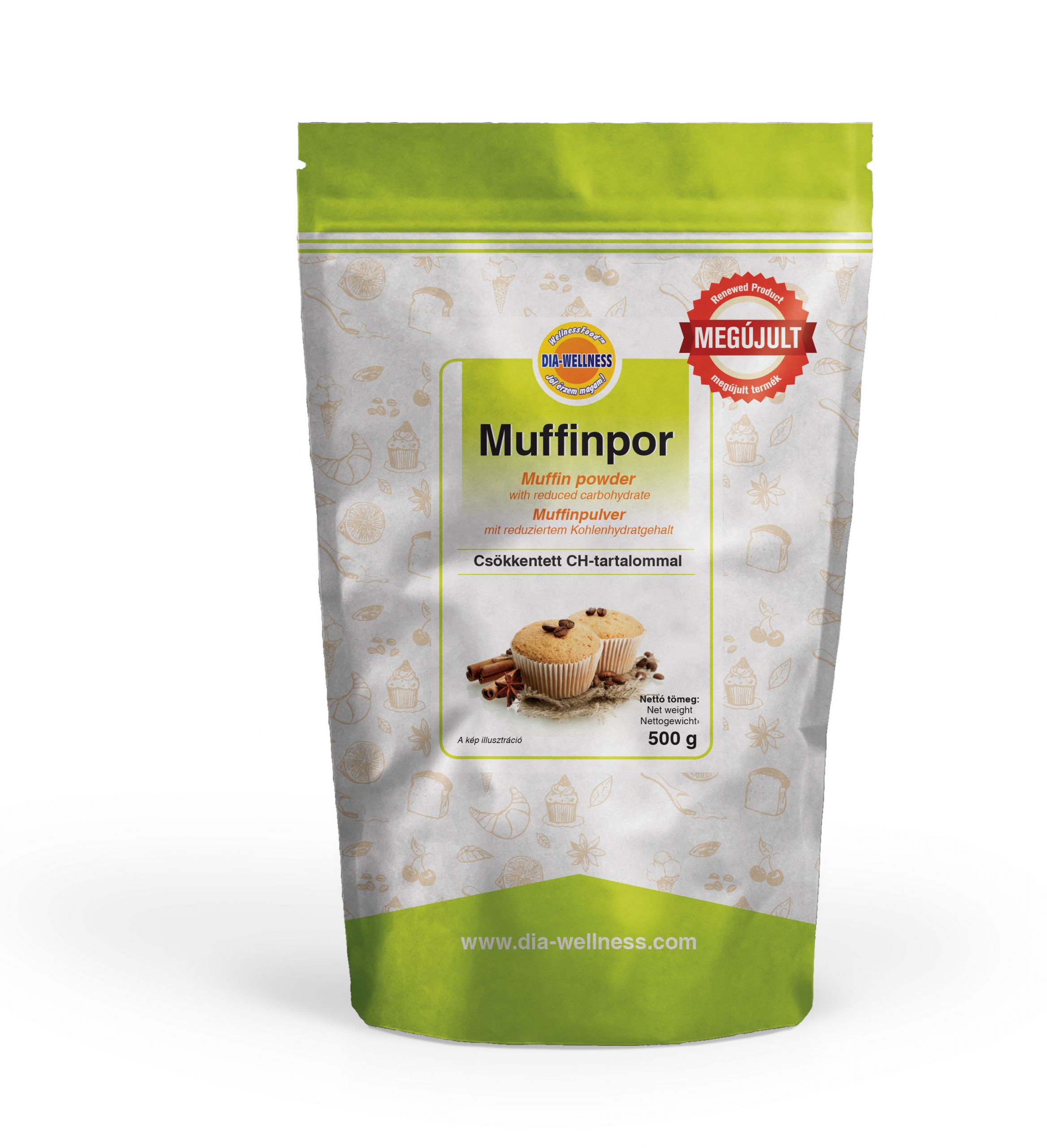 Dia-Wellness Muffin por maltit mentes