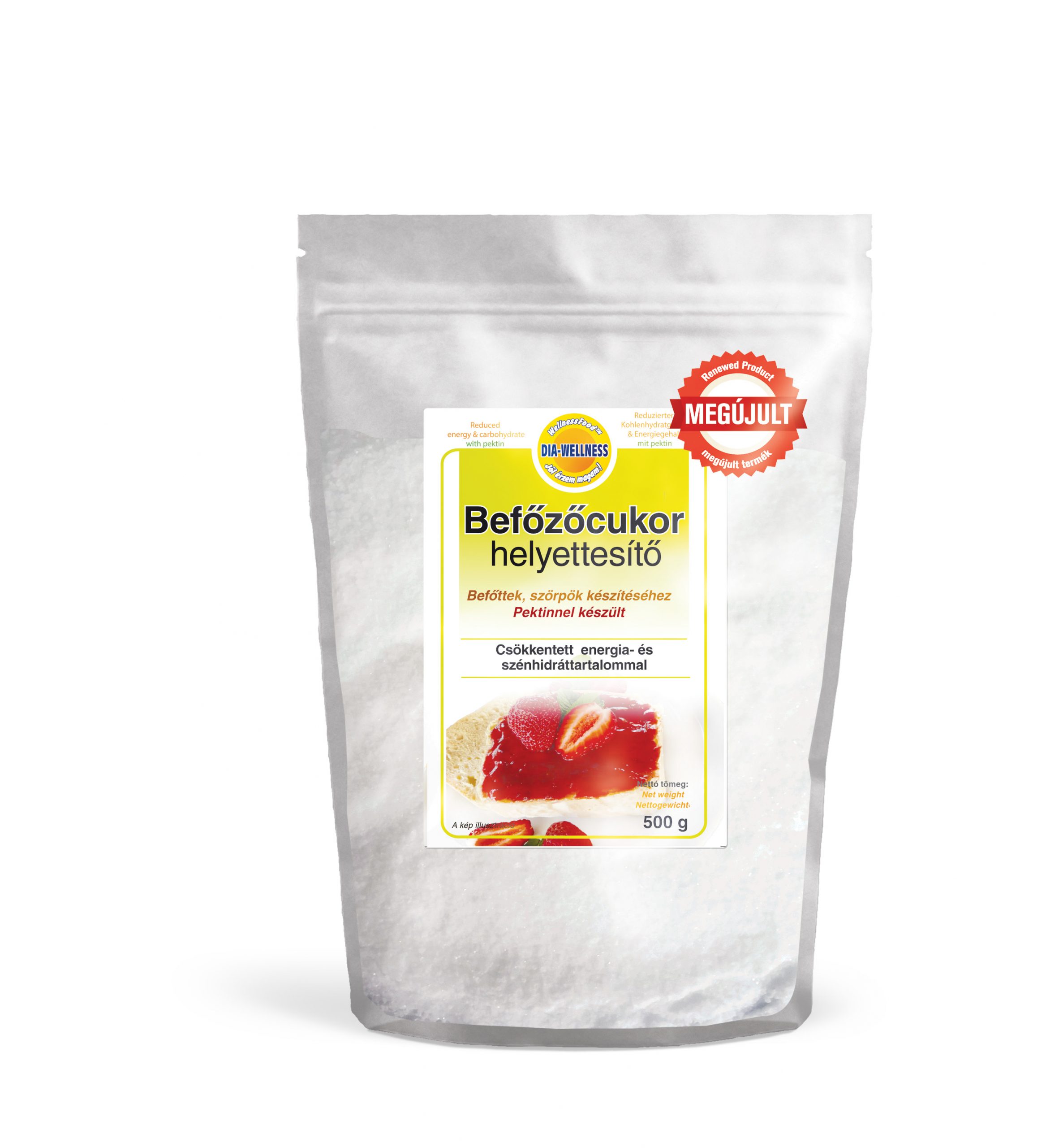 Maltit mentes Dia-Wellness Befőzőcukor Helyettesítő