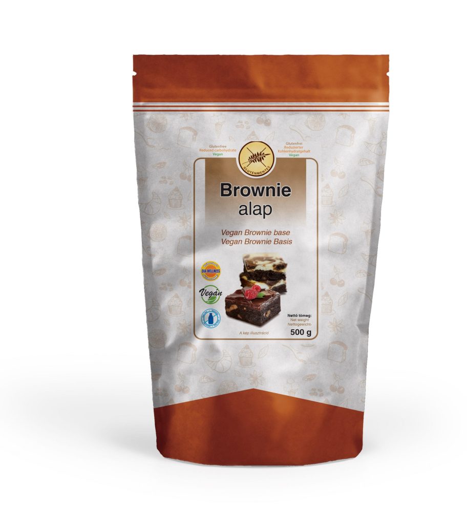 Gluténmentes brownie alappor