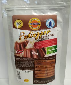 Alternative view of Gluténmentes Dia-Wellness Laktózmentes csokoládé ízű hidegpuding