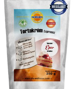 Maltit mentes Dia-Wellness Tortakrém Express eper