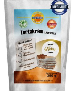 Maltit mentes Dia-Wellness Tortakrém Express keksz