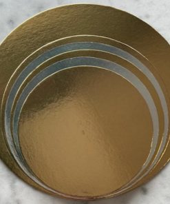 Torta alátét 3 mm arany/ezüst