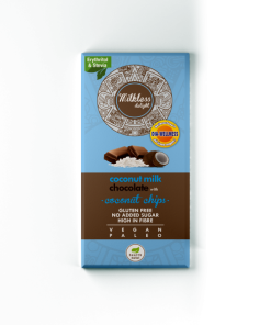 Dia-wellness Kókuszchipszes kókusztejes csokoládé 80 g