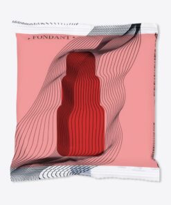 Unidec Soft piros dekorációs massza 0,2 kg