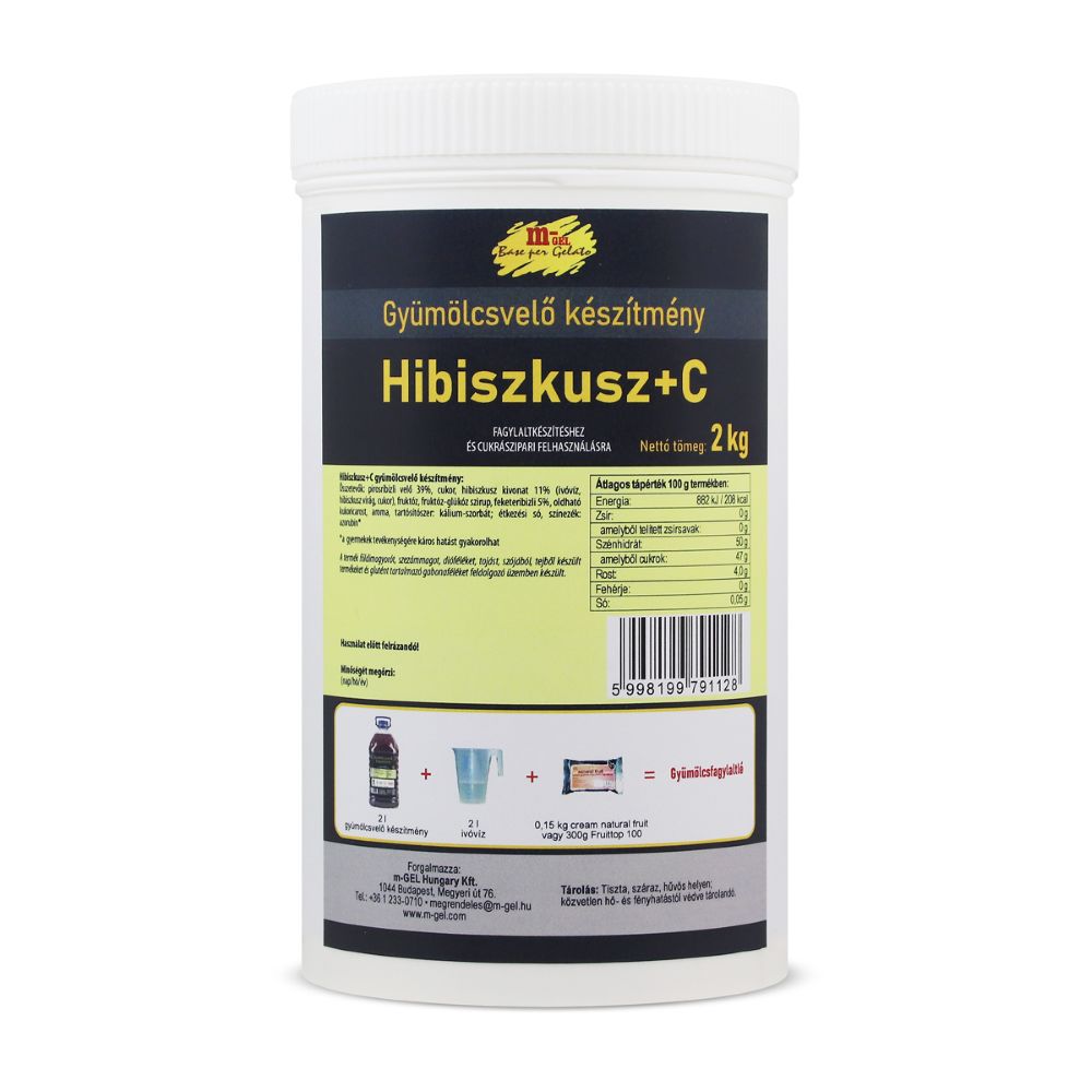 Hibiszkusz + C gyümölcsvelő készítmény 2 kg