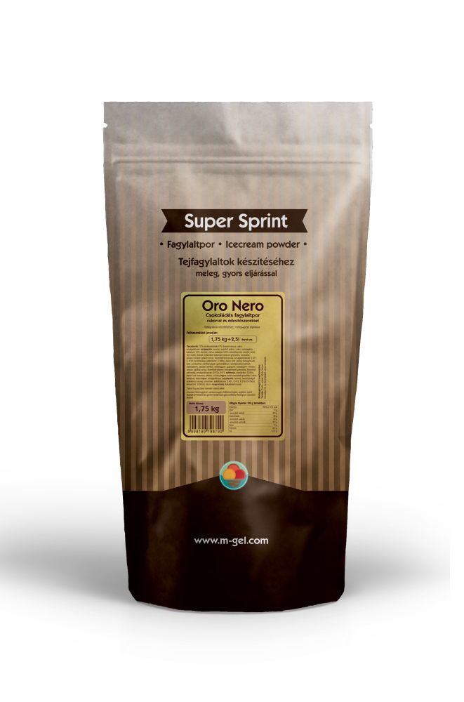Super SPRINT Oro Nero fagylaltpor 1,75 kg