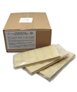Vegán Gluténmentes Dia-wellness Kókusztejes fehércsokoládé 1,2 kg temperált