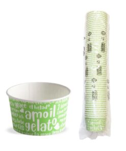 Papír fagylaltos tégely "Funny" D94mm 250ml 54db/cs(24cs/#)